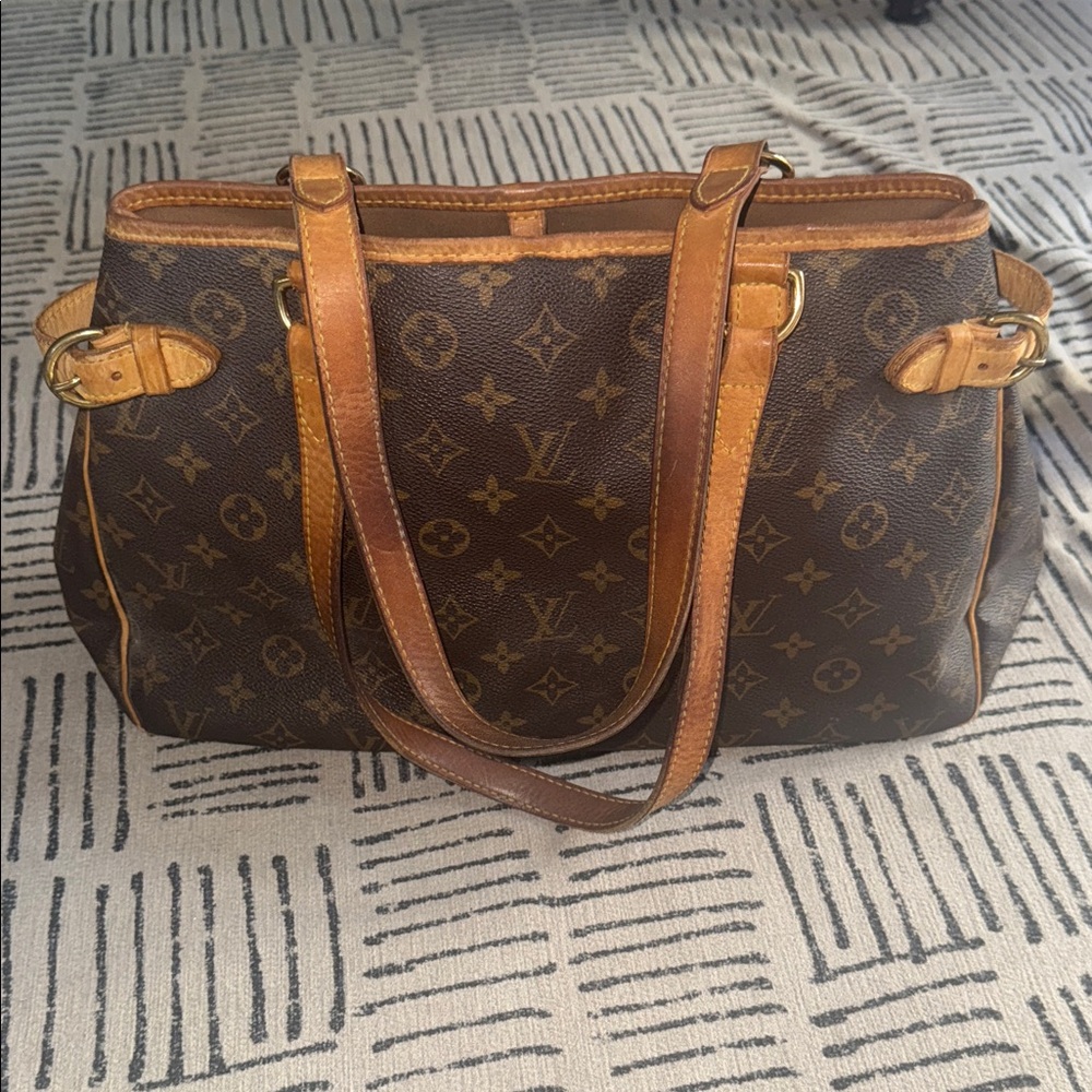 Louis Vuitton Monogram Canvas Bag in Brown and Tan